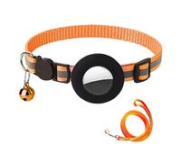 TOWARDSNAN Collier anti-perte pour chats avec étui étanche léger 1 cm de large, étanche, réfléchissant