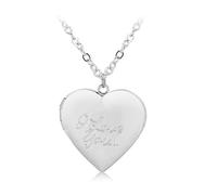 TOWARDSNAN Collier, cadres photo pour amoureux de la Saint-Valentin pouvant ouvrir les colliers médaillon collier pendentif cœur bijoux pour femme petite amie, As shown in the picture, Métal