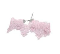 TOWARDSNAN Collier ras du cou vintage en dentelle avec pendentif élégant et longueur réglable pour femme accessoire de bijoux tendance