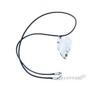 TOWARDSNAN Collier unique en forme de cœur en acier inoxydable avec pendentif en forme de cœur symbolisant l'amour et la romance pour les femmes de tous âges, 45+4cm, Acier inoxydable