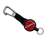 TOWARDSNAN Cordon de traction en acier inoxydable avec crochet - Câble rétractable - Cordon télescopique - Pour plongée sous-marine - Équipement de plein air - Attache en acier inoxydable, C, taille