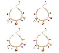 TOWARDSNAN Élégant collier de vacances pour animal domestique avec pendentif à breloques réglable pour chats et chiens, collier de célébration de Noël, décoration de vacances pour animaux de compagnie