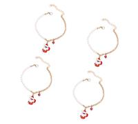 TOWARDSNAN Élégant collier de vacances pour animal domestique avec pendentif à breloques réglable pour chats et chiens, collier de célébration de Noël, décoration de vacances pour animaux de compagnie