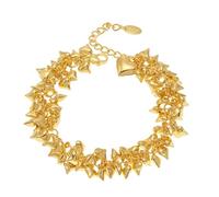 TOWARDSNAN Élégant pendentif en forme de cœur minimaliste en acier inoxydable pour meilleur ami, assortiment de breloques assorties, taille unique, Comme décrit