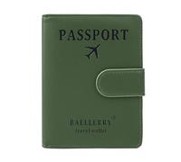 TOWARDSNAN Étui de passeport à chaud simple avion femme homme amoureux couple voyage cadeau mariage carte de crédit portefeuille de voyage, Vert