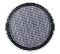 TOWARDSNAN Grilles de haut-parleur élégantes de 25,4 cm en métal très brillant ABS pour des protections élégantes et décoratives de voiture en métal