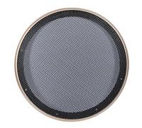 TOWARDSNAN Grilles de haut-parleur élégantes de 25,4 cm en métal très brillant ABS pour des protections élégantes et décoratives de voiture en métal