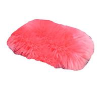 TOWARDSNAN Housse d'accoudoir en fourrure de mouton douce pour console centrale de voiture - Housse de protection pour canapé, chaise, camion inclinable - Imprimé ethnique