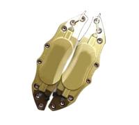 TOWARDSNAN Housses d'étrier de frein générales, mises à niveau solides, faciles à installer, housses d'étriers en aluminium, adaptées pour les étriers de frein de voiture et moto