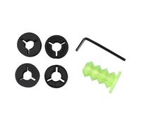 TOWARDSNAN Kits de modification de pédale de bloc d'amortissement doux pour une sensation de conduite authentique kits de mise à niveau de course