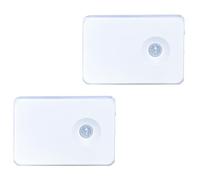 TOWARDSNAN Lampe de lit avec transducteur de mouvement intelligent, rechargeable, montage attrayant, 7 couleurs approches pour chambre à coucher, lampe d'installation d'éclairage de protection