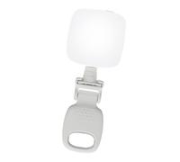 TOWARDSNAN Lampe de téléphone rotative à 360 degrés 3 modes réglables à clipser pour photographie vidéo, selfie, lumière vidéo rechargeable USB C