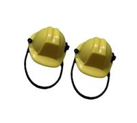 TOWARDSNAN Lot de 2 casques de construction réglables pour petits animaux de compagnie, accessoires de costume de marionnette, équipement pour petits animaux