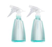 TOWARDSNAN Lot de 2 flacons pulvérisateurs vides de 500 ml avec tête de pulvérisation réglable et rechargeable, pour plantes, eau, cheveux