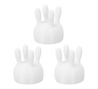 TOWARDSNAN Lot de 3 bouchons en carton de lait PETG - Motif vache - Anti-fuite - Imprimé 3D pour un versement facile