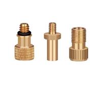 TOWARDSNAN Lot de 3 convertisseurs de pneus professionnels pour pneus gonflables de VTT, ballons de gymnastique, adaptateurs universels de valves de vélo