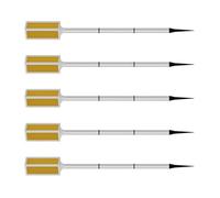 TOWARDSNAN Lot de 5 lampes solaires pour barrages routiers faciles à installer, feux d'avertissement de circulation, barricades, signaux et chemins.