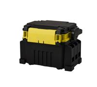 TOWARDSNAN Mallette légère pour accessoires de pêche, grilles interchangeables et conteneur de pêche lourd activé, boîte de siège légère