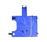 TOWARDSNAN Manteau de veau résistant aux intempéries en tissu Oxford imperméable avec visibilité nocturne pour animaux de ranch