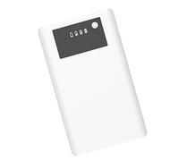 TOWARDSNAN Module de batterie rechargeable 18650 - Charge rapide - Double ports - Moniteur LED - Texture ABS - Pour boîte de rangement