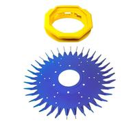 TOWARDSNAN Nettoyant de piscine à ailettes W70327 W83275 W72880 Remplacement pour nettoyeur de piscine G3 Accessoires de nettoyage de piscine