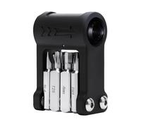 TOWARDSNAN Outil multifonction 9 en 1 pour réparation de vélos - Outil de poche multifonction en acier - Clé pliante