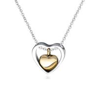 TOWARDSNAN Pendentif urne funéraire durable - Souvenir parfait pour conserver les précieux rappels - Merveilleux pour poils d'animaux de compagnie - Bijoux pour chien et chien