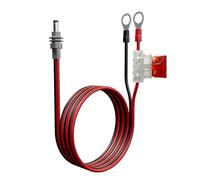 TOWARDSNAN Petit câble électrique de type C 14 AWG résistant aux intempéries et aux interférences pour petite connexion satellite, connecteurs d'alimentation étanches