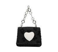 TOWARDSNAN Petit sac à main à bandoulière pour femme, petit sac à bandoulière pour fille, rendez-vous galant, travail avec chaîne pour femme, b, One Size