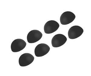 TOWARDSNAN Pieds d'isolation en silicone absorbant les chocs faciles à utiliser pour les systèmes de cinéma à domicile, dispositif sonore, stabilité, multi-usages, tapis en silicone qui ne secoue pas