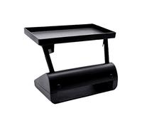 TOWARDSNAN Plateau de rangement pour console centrale sous l'écran, derrière l'écran, organiseur de tableau de bord, console centrale de rangement