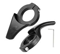 TOWARDSNAN Poignées d'extension de guidon légères réglables en nylon pour VTT en forme de corne réglable