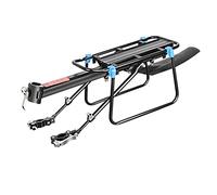 TOWARDSNAN Porte-bagages arrière pour vélos de 50,8 à 73,7 cm - Outils d'installation - Étagère de vélo - Support de sac de selle - Porte-bagages arrière pour porte-vélos en aluminium