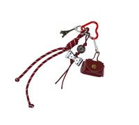 TOWARDSNAN Porte-clés tendance en alliage et cuir pour sac à main - Convient pour toutes les occasions ou tenues, Q1724 3