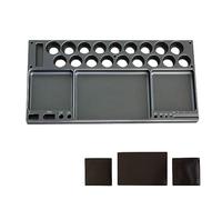 TOWARDSNAN RCModel Plateau à vis Organiseur d'écrou de télécommande pour tournevis, pièces de voiture et organisateur d'écrous Outil de bricolage