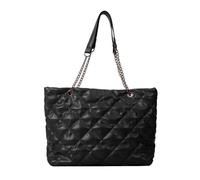 TOWARDSNAN Sac à bandoulière fourre-tout de grande capacité pour femme et fille, couleur unie, sac à main polyvalent et tendance, sac à bandoulière en similicuir 2023, Noir , One Size