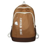 TOWARDSNAN Sac à dos de voyage à double bandoulière pour étudiante fille rentrée scolaire grande capacité sac à dos sac à dos sac à dos sac à dos sac à dos, marron