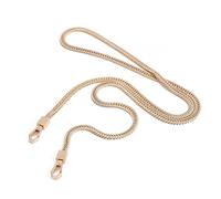 TOWARDSNAN Sangle de rechange en métal pour sac à main, sac à main, chaîne de sac à main, chaînes de 60 cm/120 cm pour bijoux, E, One Size