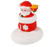TOWARDSNAN Support mobile Père Noël et bonhomme de neige pour fêtes de Noël avec angles réglables pour plus de commodité