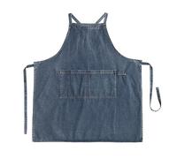 TOWARDSNAN Tablier élégant en jean avec poches pour homme et femme, unisexe, pour la cuisine, le jardinage et, Tel que montré, taille unique