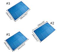 TOWARDSNAN Tapis de camping, couverture de plage portable imperméable et anti-sable avec sac de transport