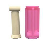 TOWARDSNAN Vases de colonne romaine moules en silicone pots de fleurs moulages béton ciments succulentes résines pour pots de fleurs vases de colonne romaine en silicone résines pour béton