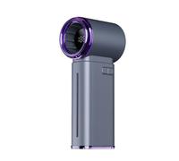 TOWARDSNAN Ventilateur brumisateur USB portable avec écran numérique 199 vitesses, design compact, batterie rechargeable pour activités intérieures et extérieures