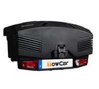 TowBox EVO Urban Black - Coffre d’attelage 305 l, charge 50 kg, TÜV