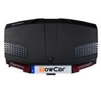 Towbox V3 Urban Coffre à bagages pour attelage de remorque, noir, boîte de transport, porte-bagages