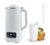 TOWEBOORY Machine à Lait Végétaux, Machine à Lait de Noix Machine de Lait de Soja avec 10 Lames Démarrage Différé/Maintien au Chaud/Autonettoyant Blender Chauffant pour Noix Soja et Céréales (Blanc)