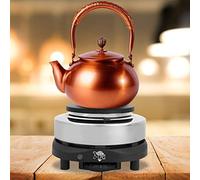 TOWEBOORY Plaque de Cuisson 500 W, 220 V Petites Plaques Chauffantes Portable, Poêle de Comptoir électrique, Température Réglable, Poêle à Thé Électrique pour Thé, Café, Cuisine