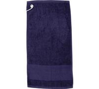 Towel City Serviette de golf à bord imprimable PC3892 (taille unique) (bleu marine)