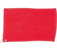 Towel City - Serviette de golf "Luxe" PC7239 (taille unique) (Rouge)