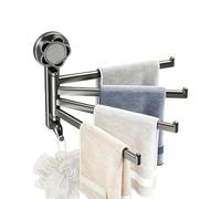 Towel Rack - Wall Mounted No-Drill Shower Holder Wall Drying Rac